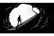 Stairway Journey Vector Bundle, an Illustration by jahid234 (Thumbnail 20 of 51)