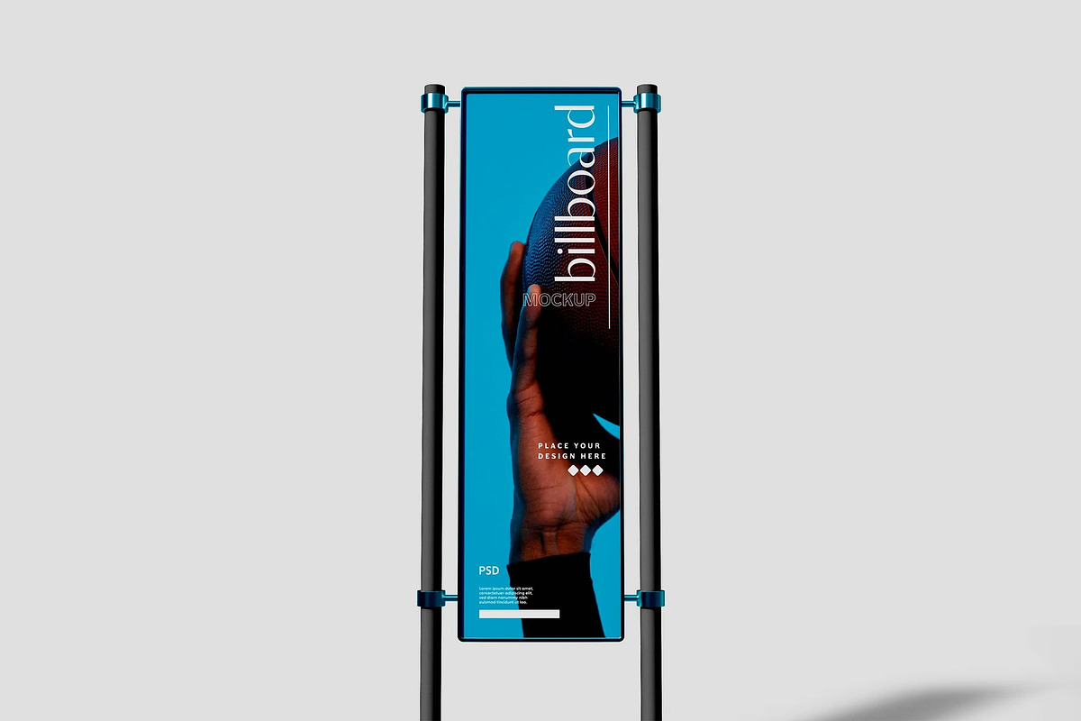 Billboard Mockup, an Advertising Mockup by skybluecreative (Photo 2 of 2)