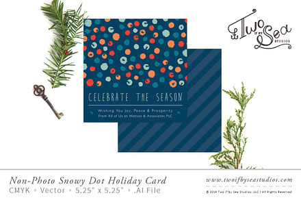 Non-Photo Corporate Holiday Card