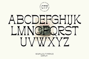 Rompluck - A Display Typeface, a Serif Font by Comactype Foundry (Thumbnail 18 of 20)