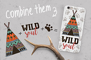 Wild West graphic collection, an Illustration by EkaterinaKiriy (Thumbnail 5 of 7)