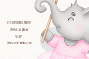 Animals Ballerinas Clipart, an Animal Illustration by ekossa_art (Thumbnail 5 of 6)
