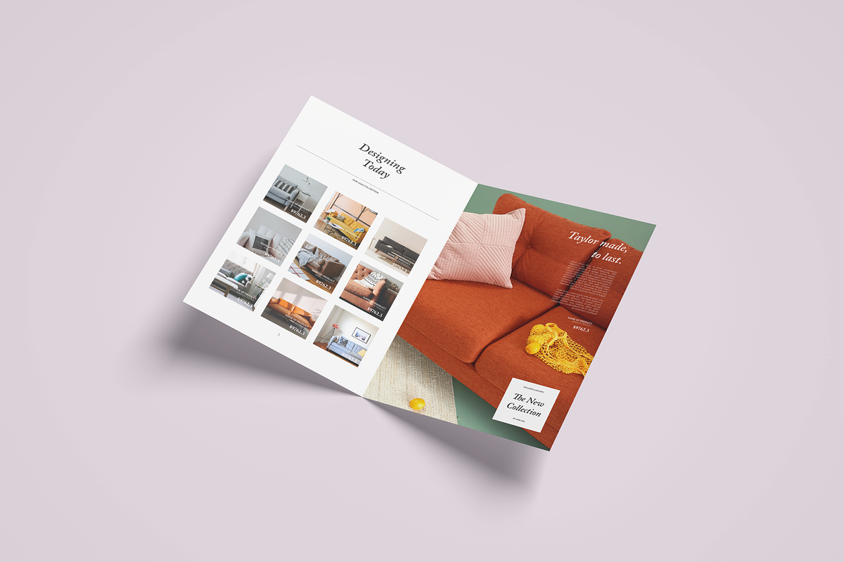 A4 Bifold Brochure Mockup Bundle 83, a Books & Magazine Mockup by Graphicuss (Photo 2 of 12)