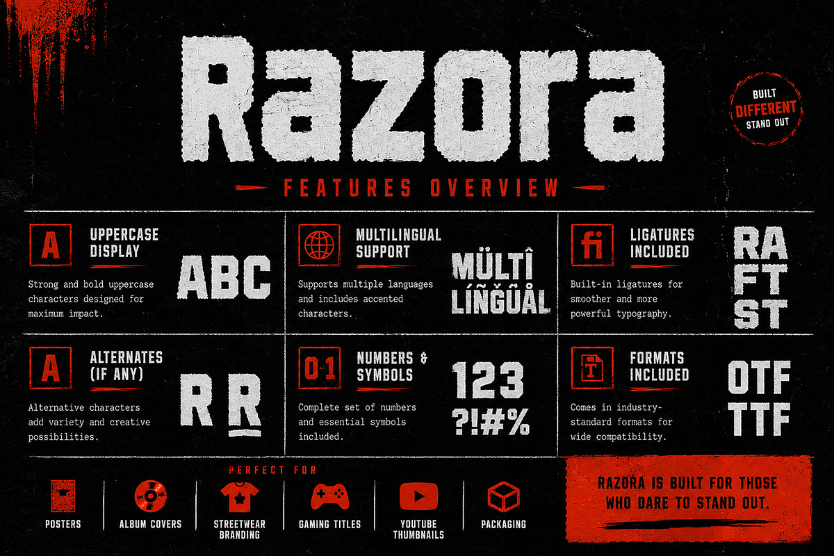 Razora, a Slab Serif Font by Wow Magic (Photo 2 of 5)