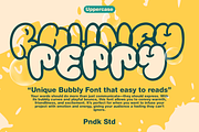 Fluffy Blitz - 2 Graffiti Bubble, a Sans Serif Font by Pandeka Studio (Thumbnail 7 of 9)