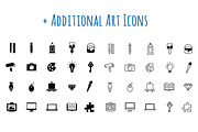 Web Design: Icons, Patterns and More, an Outline Icon by Daria Volyanskaya (Thumbnail 4 of 7)