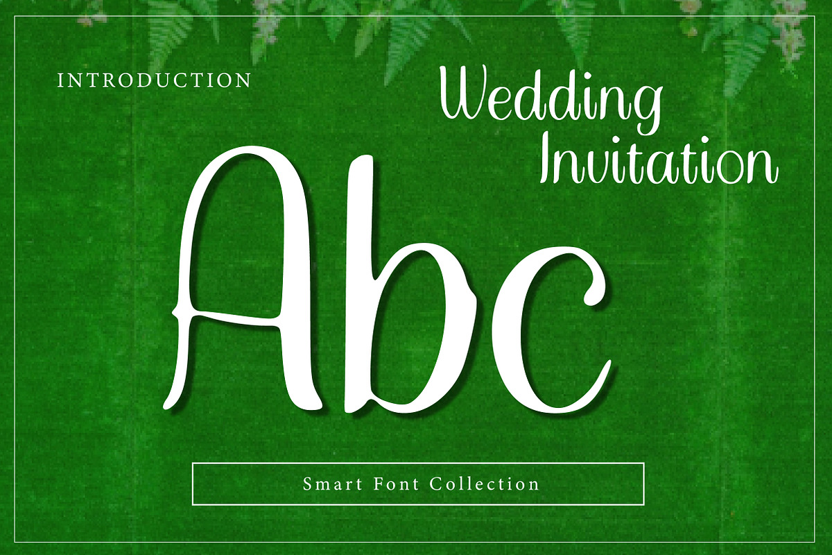 Wedding Invitation, a Sans Serif Font by Wow Magic (Photo 2 of 3)