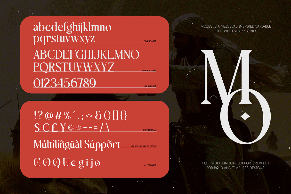 Mozes - Variable Font, a Serif Font by Inviline.co (Photo 5 of 10)