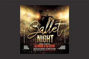 Ballet Flyer, a Flyer Template by DSGraphicDesign
