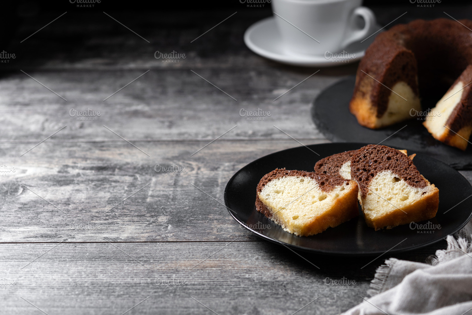 Marble bundt cake, a Food & Drink Photo by etorres69