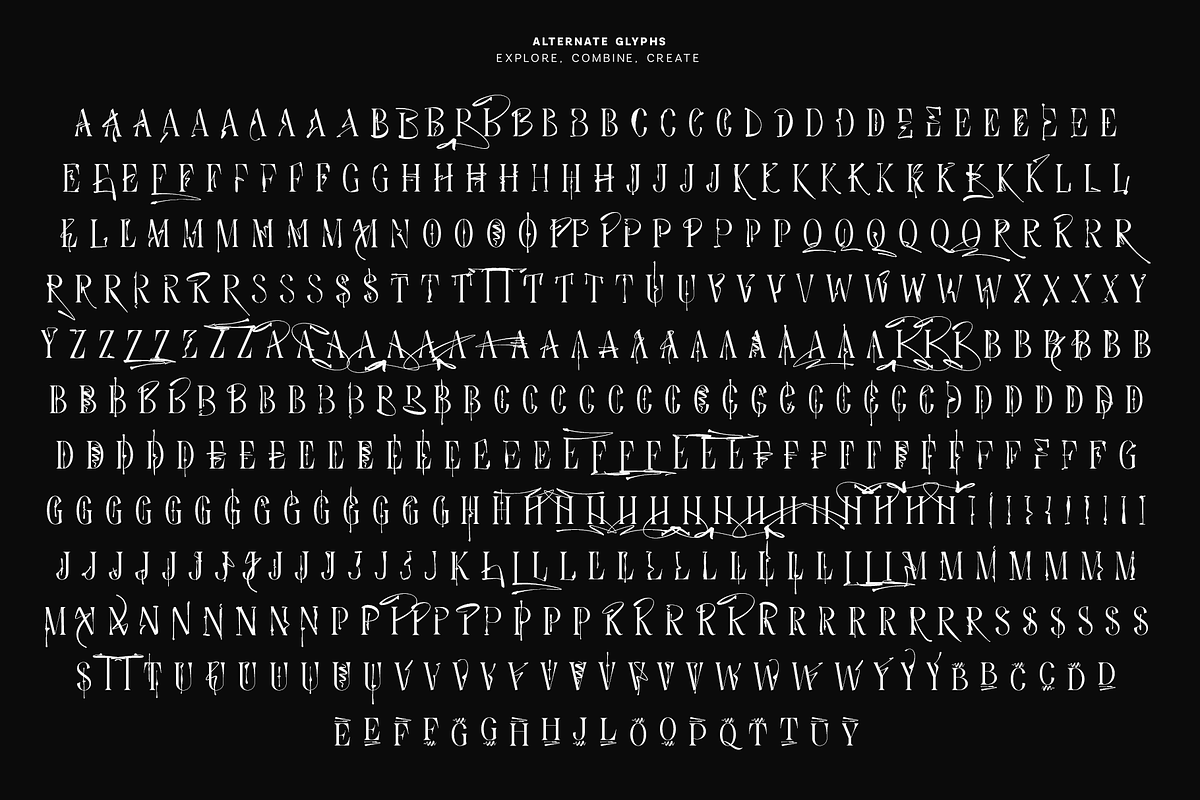 Everline - Luxury Serif Font Family, a Serif Font by VP Fonts (Photo 17 of 22)
