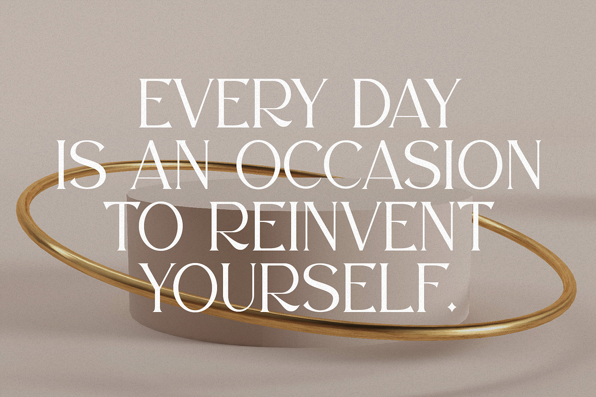 Prestige - Classy Serif Typeface, a Serif Font by HipFonts (Photo 7 of 8)