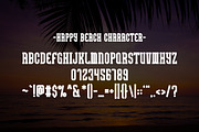 Happy Beach -  Playful Slab Serif, a Slab Serif Font by Pian45 Studio (Thumbnail 8 of 8)