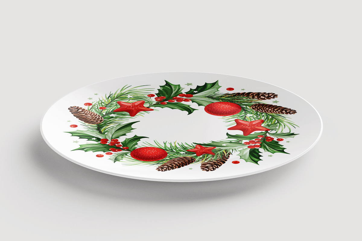 Christmas Set 3, a Background Graphic by Yulia Ogneva (Photo 6 of 7)
