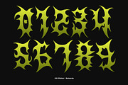 CS Whicker – Death Metal Font, a Blackletter Font by Craft Supply Co. (Thumbnail 6 of 8)