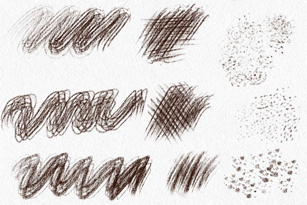 38 Graphic brushes for Procreate, a Brush Add-On by Graphics Resources (Photo 7 of 14)