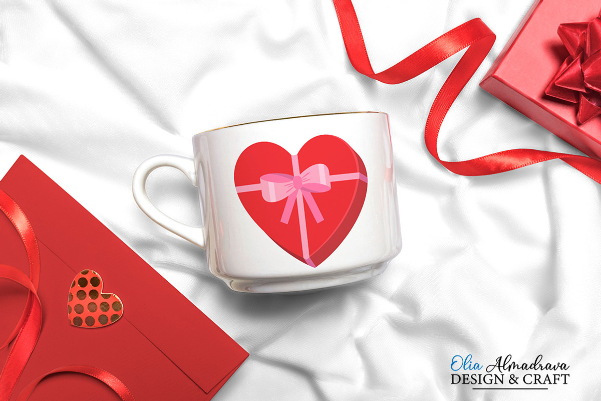 Valentines day icons set love symbol, a Pattern Graphic by Almadrava (Photo 5 of 7)