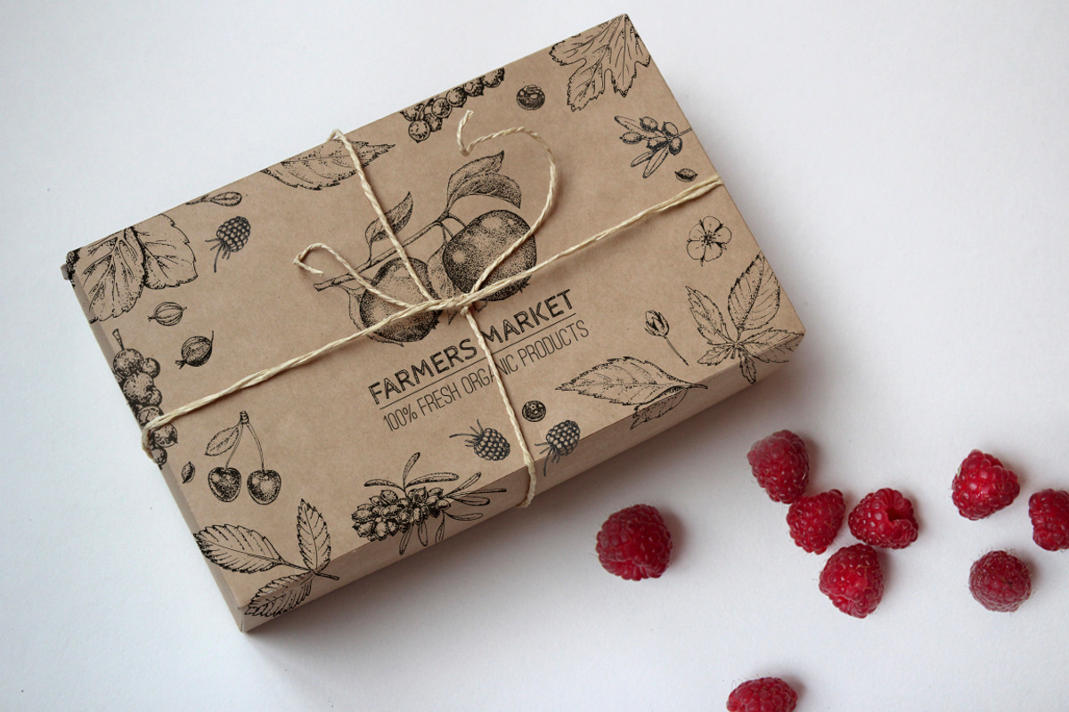 Hand drawn vegetables and fruit, a Decorative Illustration by Ulafant (Photo 2 of 25)
