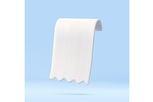 3D Paper scroll with cartoon style, a Texture Illustration by ModVector