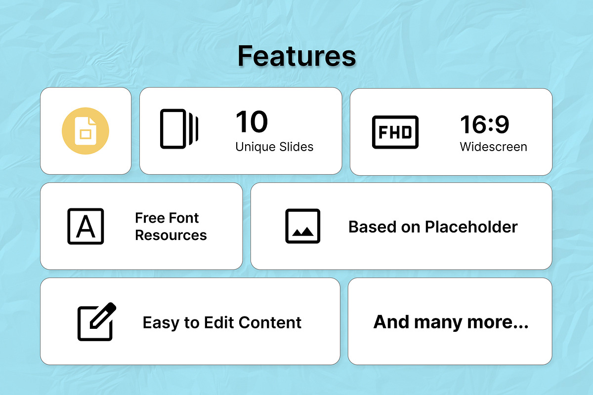 6 Point Infographic Google Slides, a Presentation Template by Antstheme (Photo 2 of 3)