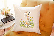 Cute Baby Giraffe Clipart - Giraffe, an Illustration by Sublimation Artist (Thumbnail 6 of 6)