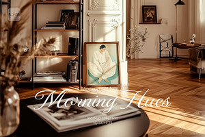 MORNING HUES | Frame mockup set, a Household Mockup by SCHÉRI