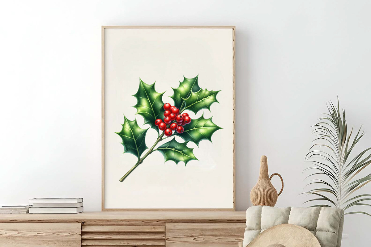 Christmas Holly Berries PNG, an Illustration by SinaCreation (Photo 6 of 7)