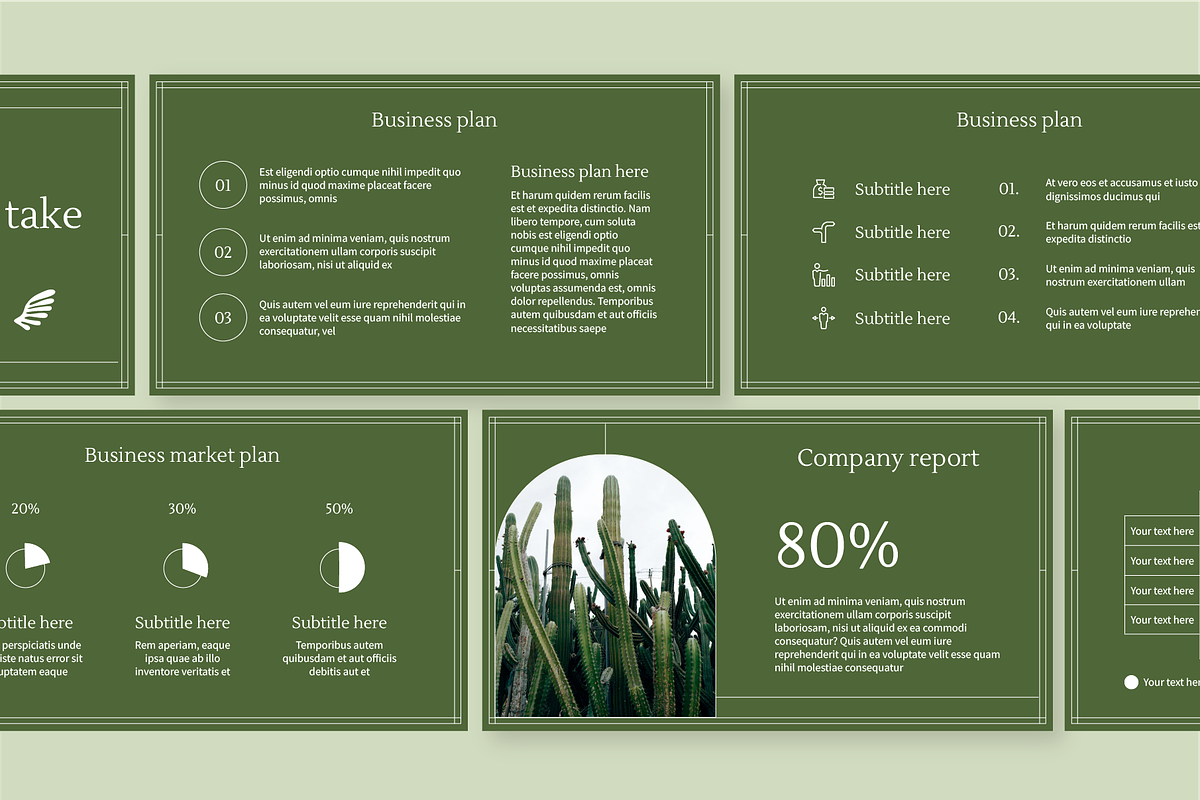 Business Plan Presentation, a Presentation Template by Hamocreate (Photo 4 of 8)