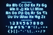 Sparkster - Futuristic Font, a Sans Serif Font by PutraCetol Studio (Thumbnail 10 of 11)