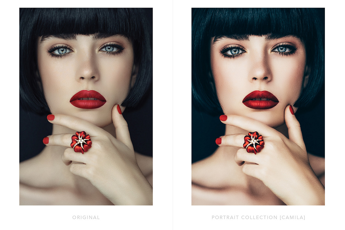Portrait Lightroom Presets + mobile, an Action Add-On by BeArt-Presets (Photo 5 of 15)