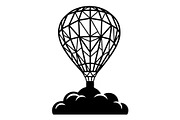 Hot Air Balloon Silhouette Bundle, an Object Illustration by Gaye Art (Thumbnail 28 of 31)