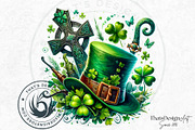St Patrick's Day Clipart Set, a Seasonal Illustration by ThatsDesignArt (Thumbnail 9 of 10)