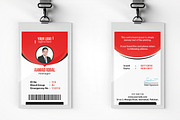 Office ID Card Template, a Card Template by NasirGrfx (Thumbnail 2 of 6)