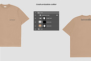 BOXY FIT POCKET T-SHIRT MOCKUP, a Shirt Mockup by Barmecide Mockup Studio (Thumbnail 3 of 3)