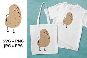 Cute sexy potato with booty
