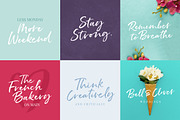 Hello Pretty! Casual Brush Font, a Script Font by Nicky Laatz (Thumbnail 2 of 15)