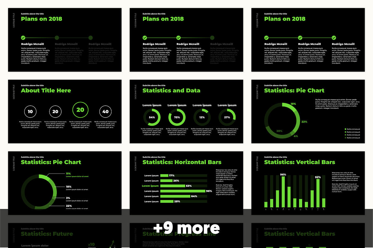 Block Chain Keynote Template, a Presentation Template by Brainiart (Photo 3 of 4)