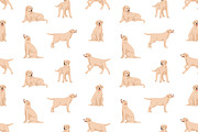 Labrador retriever dog set, patterns, an Animal Illustration by Good Studio (Thumbnail 5 of 11)