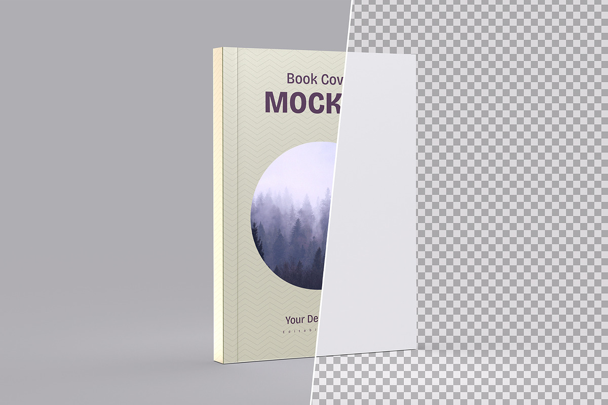 Book Cover Mockup, a Mockup by graphypix (Photo 2 of 3)
