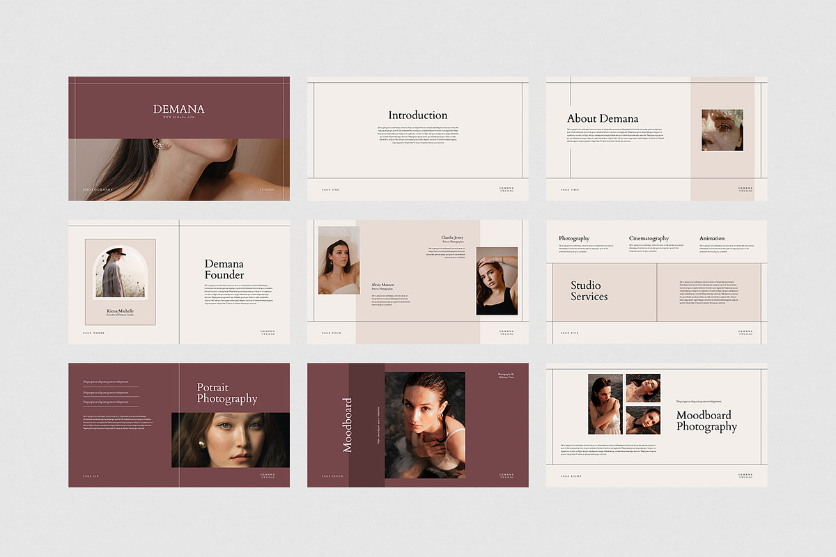 Demana - Google Slides Template, a Presentation Template by eunavia (Photo 4 of 6)