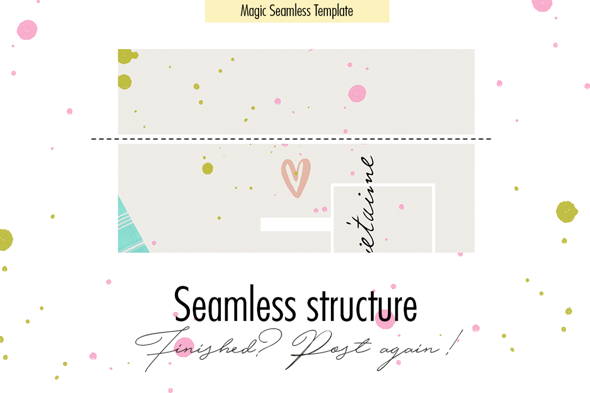Boho Instagram Seamless Puzzle, a Social Media Template by Instagram templates E.B. (Photo 5 of 5)