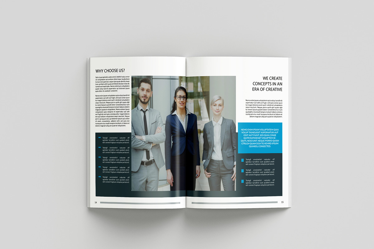Business Brochure Template, a Brochure Template by retrographix (Photo 8 of 13)
