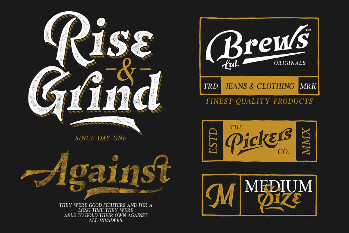 Versica Font Family, a Serif Font by moreeestudio (Photo 2 of 5)