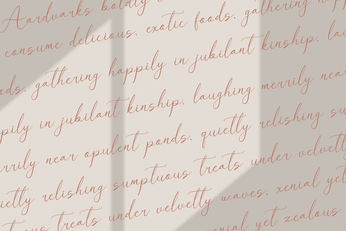 Rovalyon | Handwriting Font, a Script Font by gracetype_studio (Photo 9 of 12)