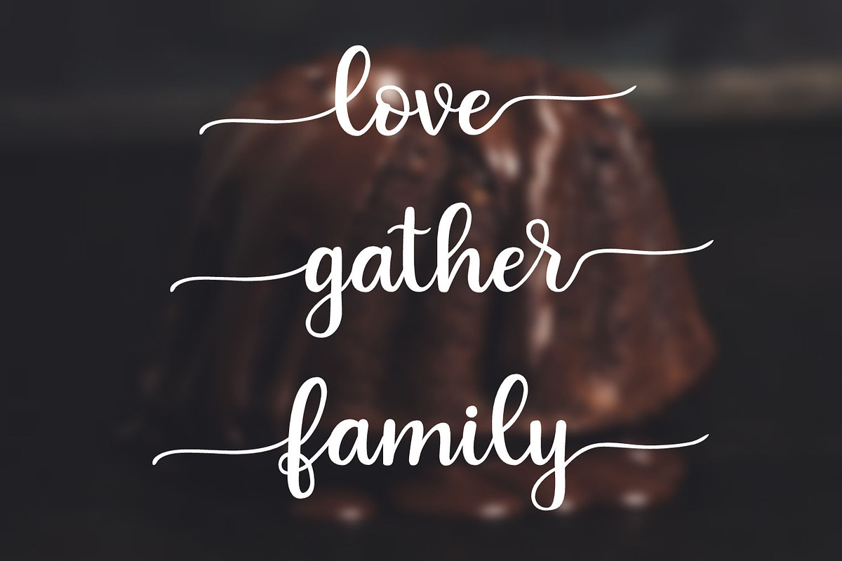 Indulgence - Script Font, a Script Font by Stacy's Digital Designs (Photo 5 of 6)