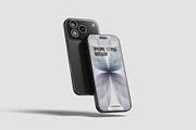 iPhone 17 Pro Max Mockups, an iPhone Mockup by graphiccrew (Thumbnail 10 of 16)