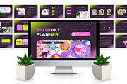 Birthday Planner - Birthday PPT, a Presentation Template by Deepslide Studio (Thumbnail 6 of 6)
