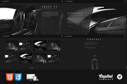 Carzone - HTML Template, a HTML Template by CapitalTemplate