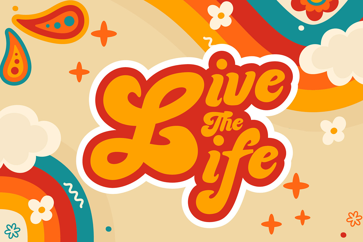 Bold Groovy - Groovy Font, a Slab Serif Font by Densu Creative (Photo 6 of 9)