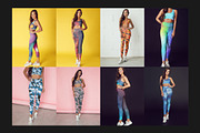 100 Leggings Mock-Up Set, a Bottom Mockup by Freeman Studio (Thumbnail 9 of 24)